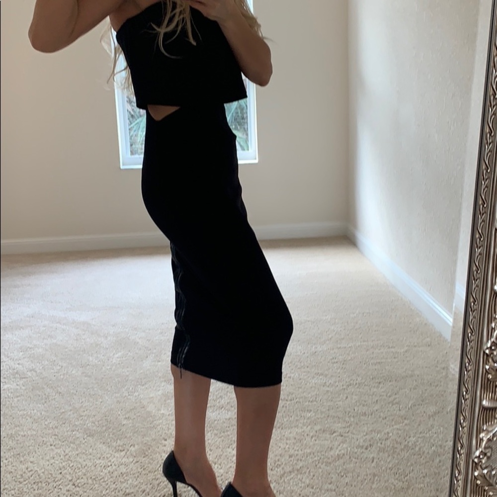 🌺RACHEL 🌺Rachel Roy Cropped Cutout Sheath Dress - Picture 7 of 16